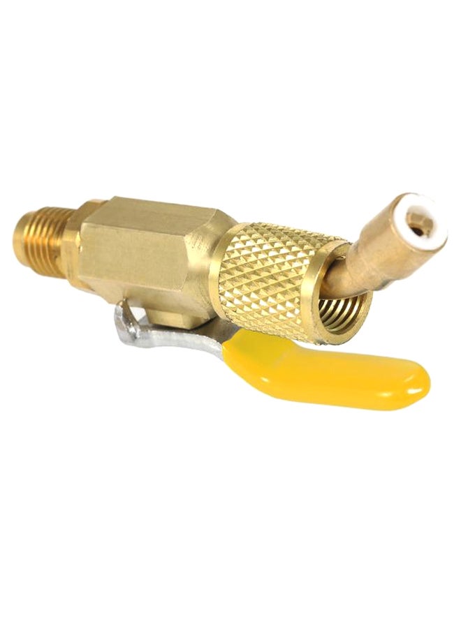 Refrigeration Charging Hose Yellow/Gold/Silver - Image 2
