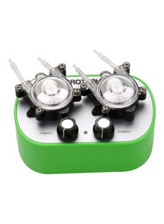 3-Piece Peristaltic Liquid Dosing Pump Set Green/Black/Clear 13.2x8.1x5.2cm