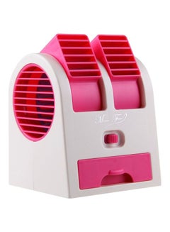 Mini Fan Mini Cooling Table Fan Pink/White  - Image 2