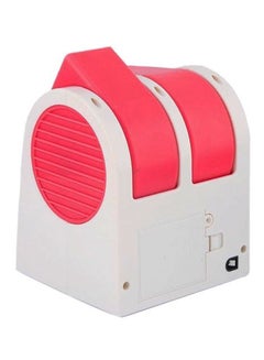 Mini Fan Mini Cooling Table Fan Pink/White  - Image 3