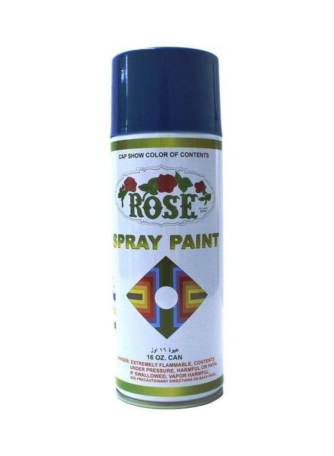 Spray Paint Can Blue