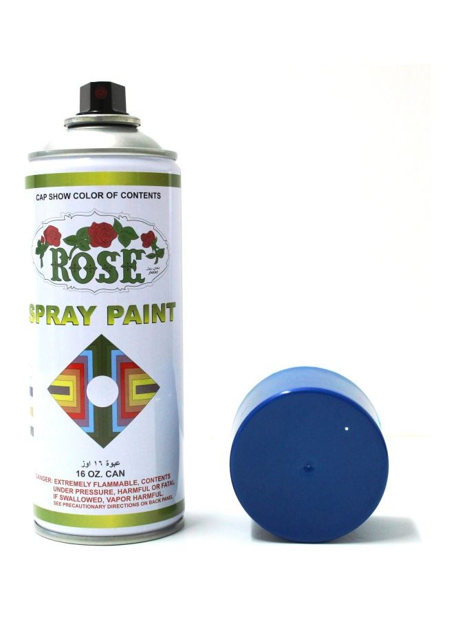 Rose - Spray Paint Can Blue - Image 1