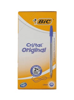 Bic 50-Piece Cristal Original Ballpoint Pen Blue  - Image 2