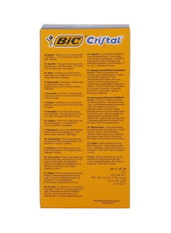 Bic 50-Piece Cristal Original Ballpoint Pen Blue  - Image 5