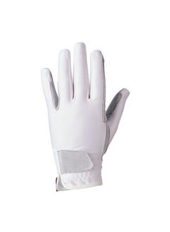 ماركة غير محددة Basic Horse Riding Gloves White 20cm 