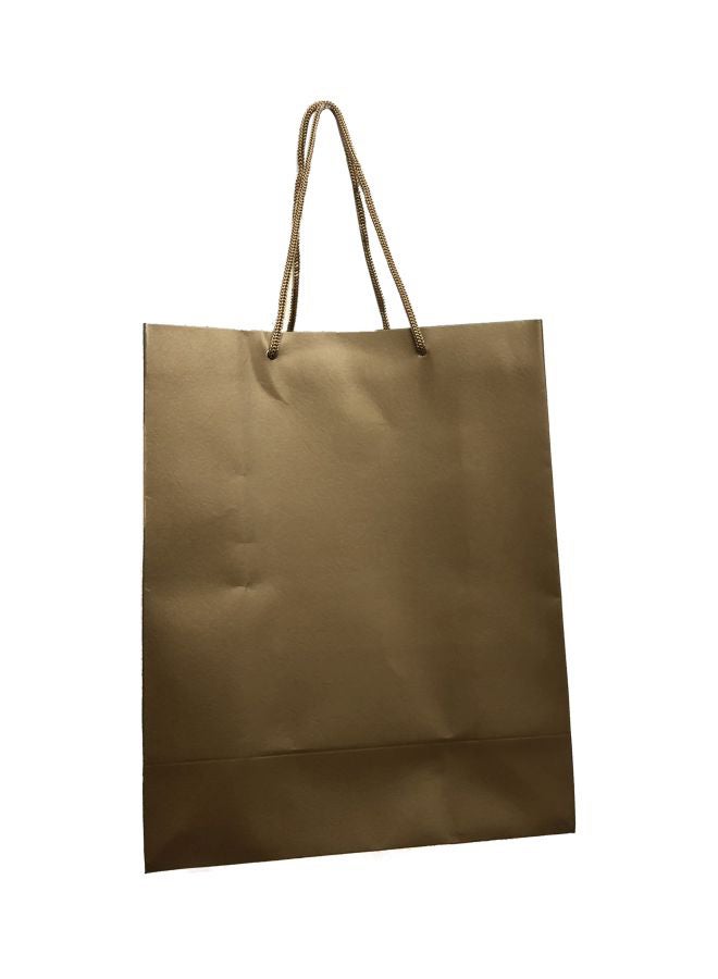 12 حقيبة هدايا مزودة بمقبض. بني