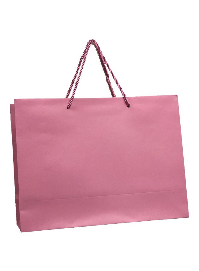 12-Piece Paper Bag Set Pink
