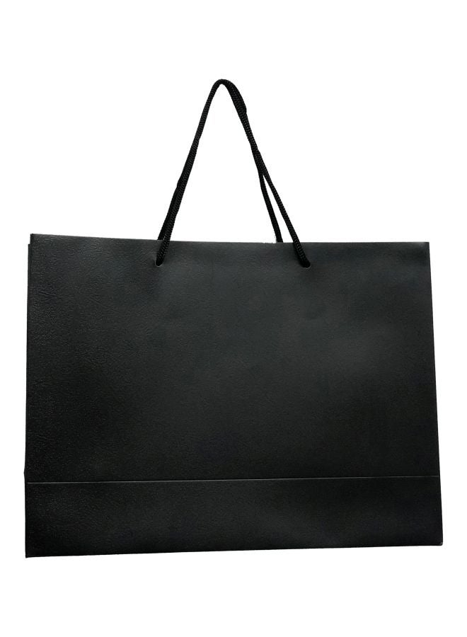 12-Piece Paper Bag Set Black