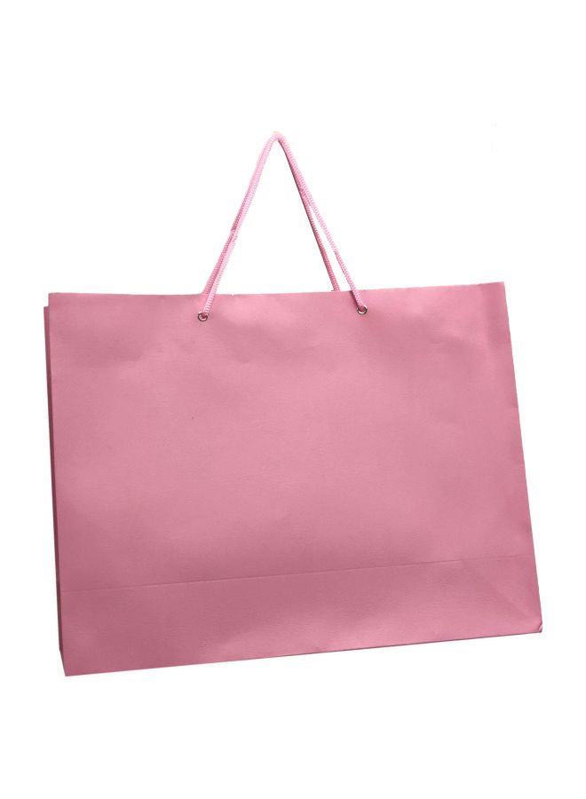 مجموعة أكياس ورقية مكونة من 12 قطعة وردي