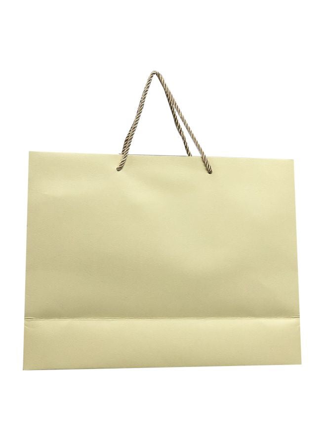 12-Piece Paper Bag Set Beige