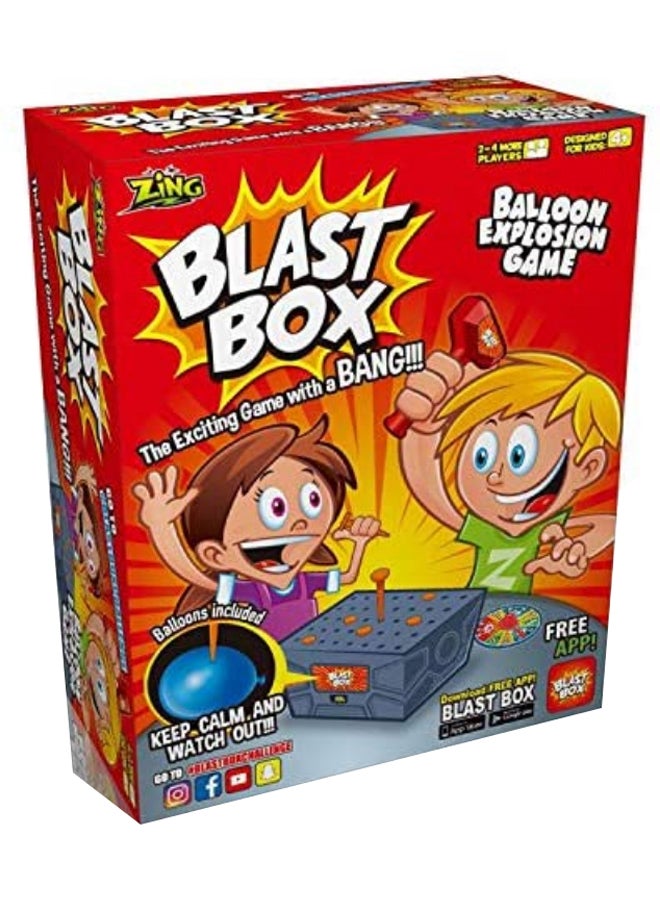 MissTiara 154-Piece Inflatable Balloon Explosion Blast Box Game Set  - Image 2