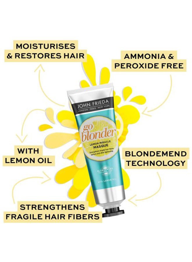 John Frieda - Go Blonder Lemon Miracle Masque 100ml - Image 1