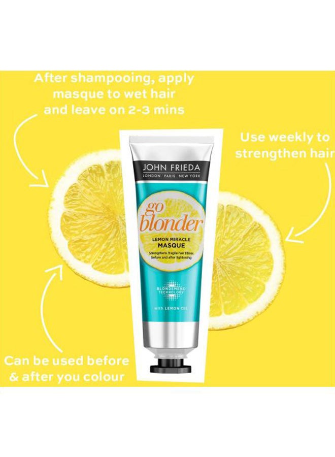 John Frieda - Go Blonder Lemon Miracle Masque 100ml - Image 1