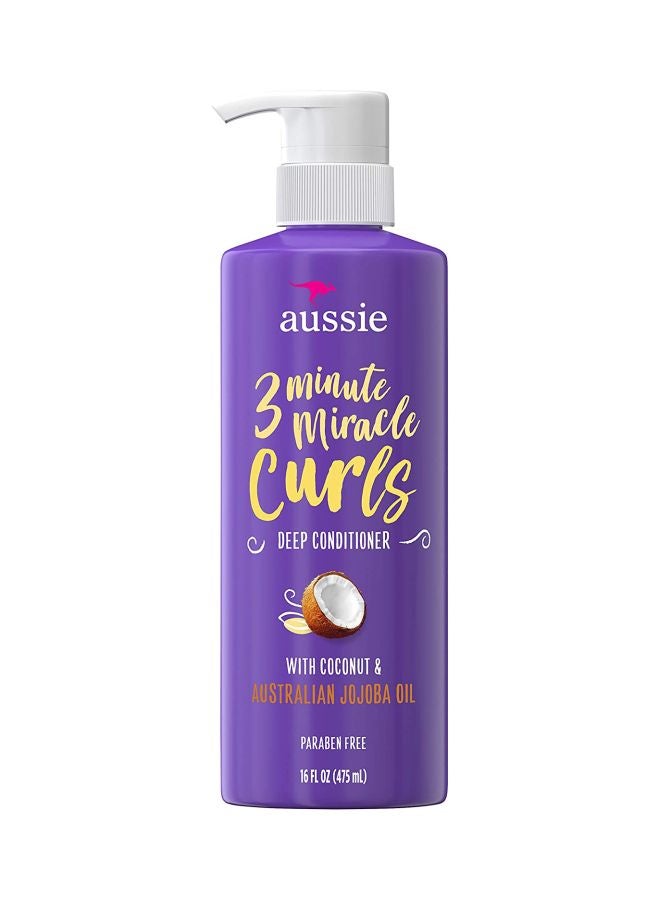 Aussie 3 Minute Miracle Curls Deep Conditioner 475ml - Image 1