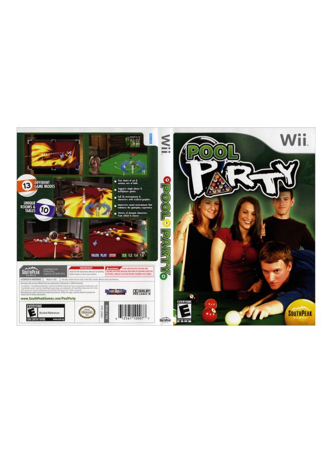 Nintendo Pool Party NTSC - Nintendo Wii - sports - nintendo_wii - Image 2