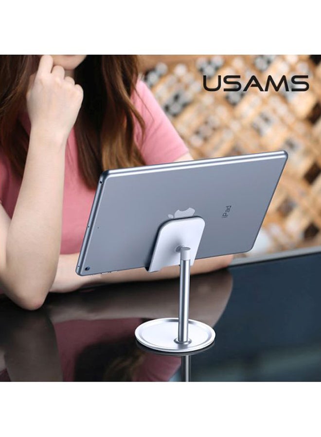 Usams Desktop Mobile Phone Holder White/Silver/Grey - Image 4