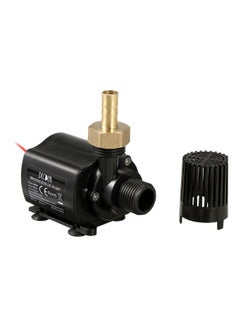 Decdeal Brushless DC Water Pump With Connector Strainer Black/Gold 3.74x2.75x2.04inch  - Image 1