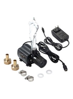 Decdeal 8-Piece Brushless DC Water Pump Kit Black/Gold/Silver 13x7.5x11centimeter  - Image 2