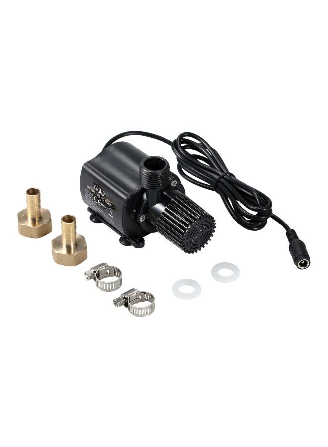 8-Piece Brushless DC Water Pump Kit Black/Gold/Silver 13x7.5x11centimeter - v1591076133/N38433434A_1