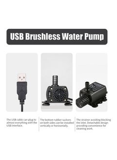 Brushless DC Water Pump Black 2.36x1.77x1.37inch - v1591076141/N38433440A_3