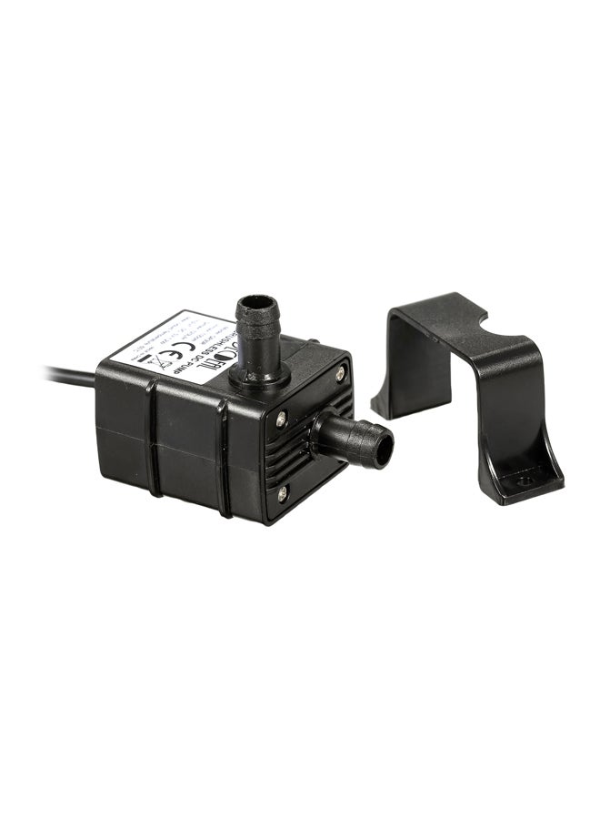 Decdeal Brushless DC Fountain Pump Black 6.5x5.5x6centimeter  - Image 1