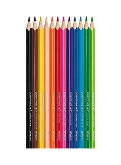 12-Piece Color Peps Pencil Set Red/Violet/Blue - v1591077118/N38437215A_1