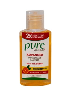 PURE Action+ Instant Hand Sanitizer - Refreshing Citrus 