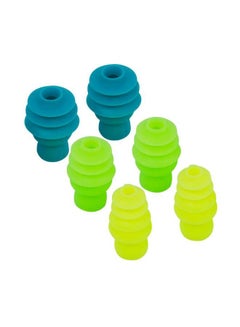 NABAIJI 7-Piece Swimming Ear Plug Set 10x5x3cm  - Image 2