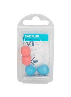 NABAIJI 4-Piece Silicone Swimming Ear Plugs Set One Size  - Image 2