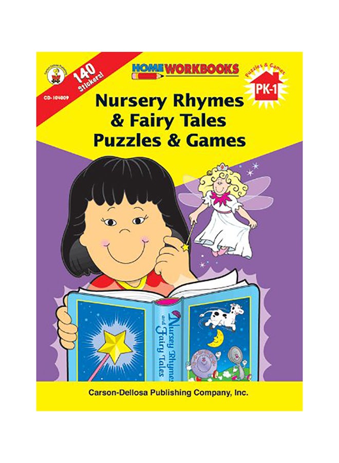 NURSERY RHYMES & FAIRY TALES PUZZLES & GAMES paperback english 