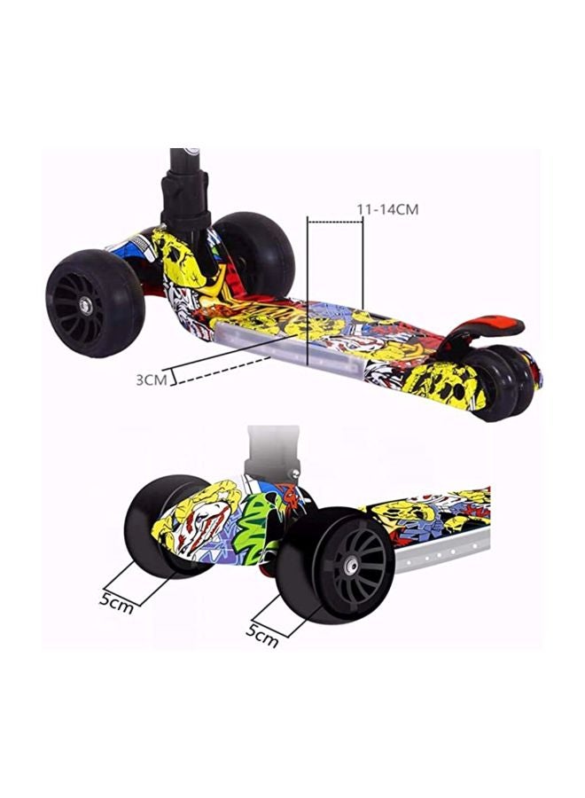 Cool Baby 3-Wheel Street Push Scooter Multicolour - Image 5