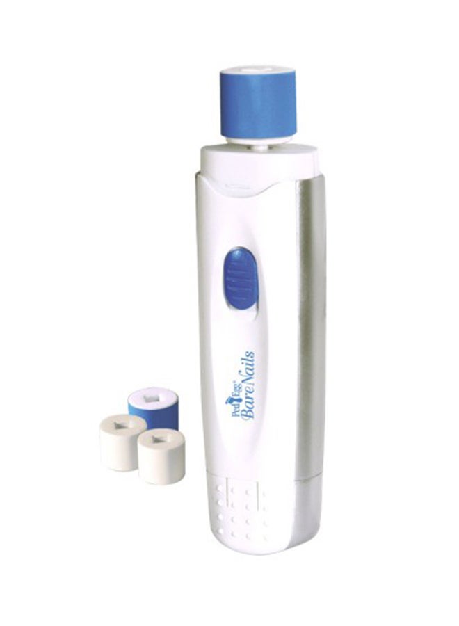 Ped Egg Pedicure Bare Nail Care Kit White 10cm - Image 2