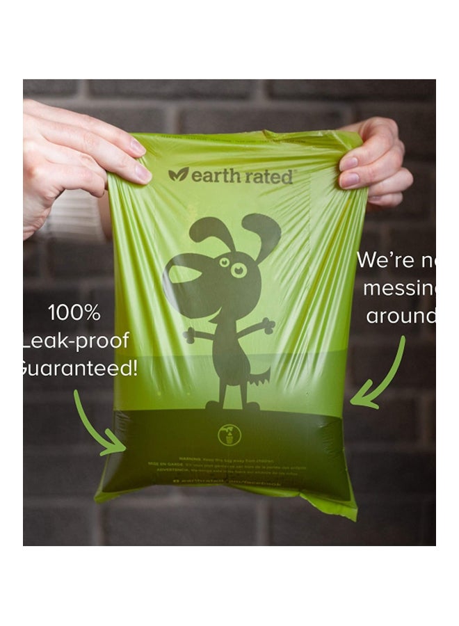 إيرث ريتد طقم أكياس نفايات مكون من 240 قطعة للحيوانات الأليفة أخضر 16.9x13.1x6.8سم - Image 3