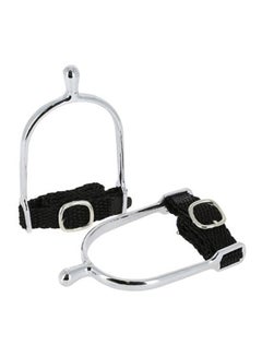 FOUGANZA Pair Of Horse Riding Spurs With Straps Set  - Image 1