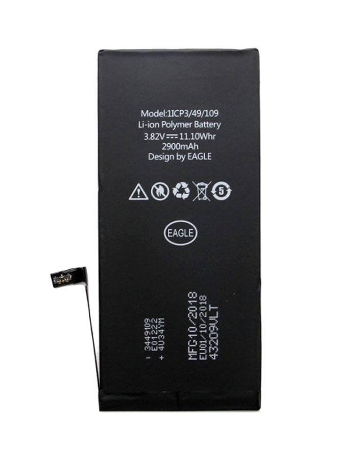 Eagle - 2900.0 mAh Replacement Battery For Apple iPhone 7 Plus Black/White - Image 1