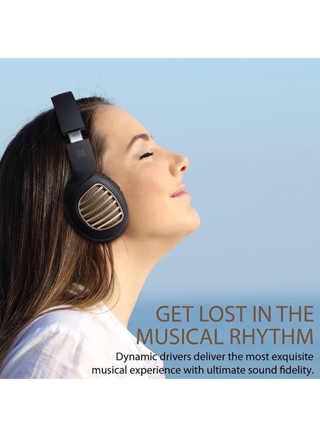 PROMATE - Wireless Bluetooth Headphones Black - Image 1