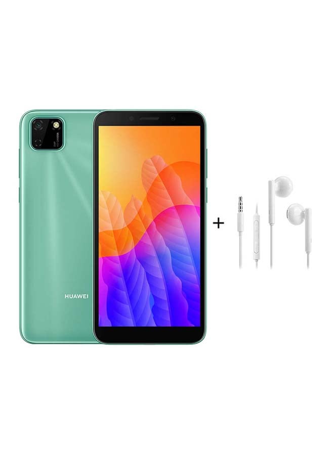 HUAWEI - Y5P Dual SIM Mint Green 2GB RAM 32GB 4G LTE With Stereo AM115 White - Image 1