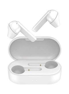 QCY T3 Bluetooth In-Ear Earphones With Charging Case White  - Image 1