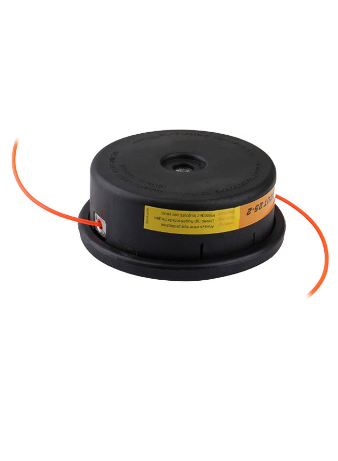 Generic Grass Strimmer Lawn Mower Trimmer Top With Rope Black/Orange  - Image 1