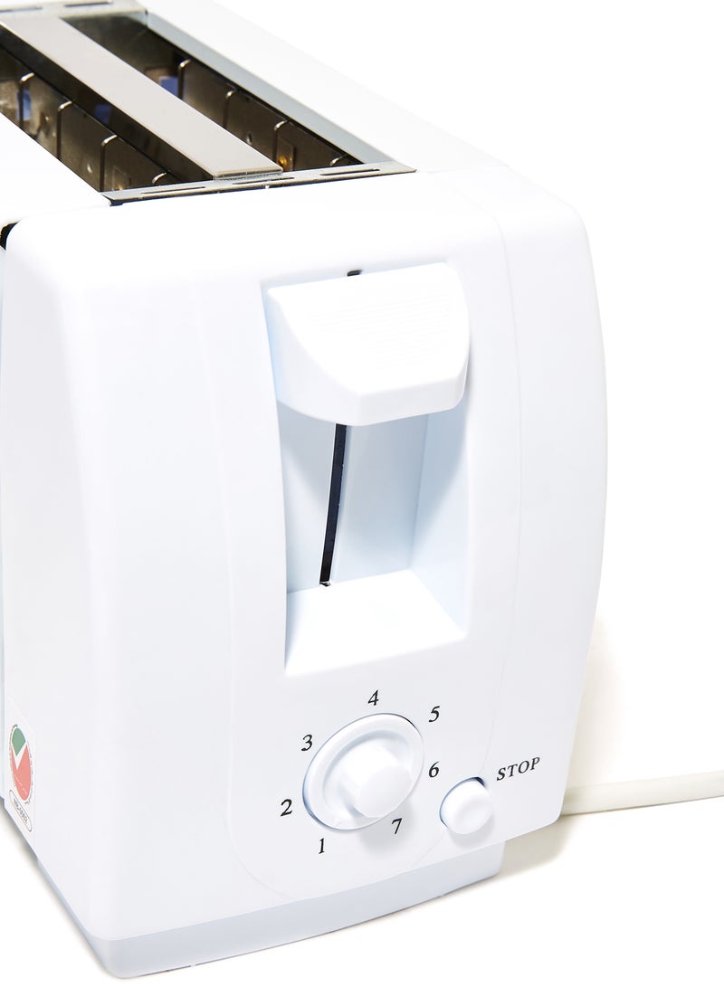 Saachi - 2-Slice Toaster Machine 750W 750.0 W NL-TO-4566-WH White - Image 1