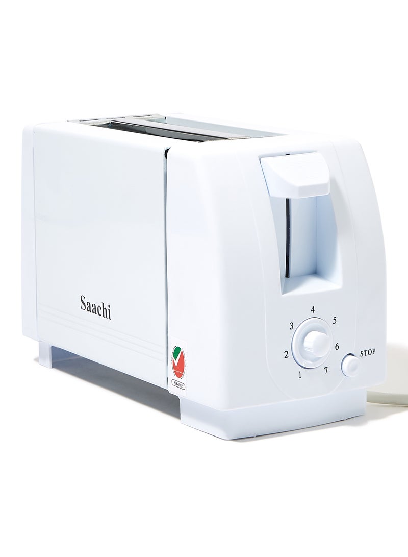 Saachi - 2-Slice Toaster Machine 750W 750.0 W NL-TO-4566-WH White - Image 1