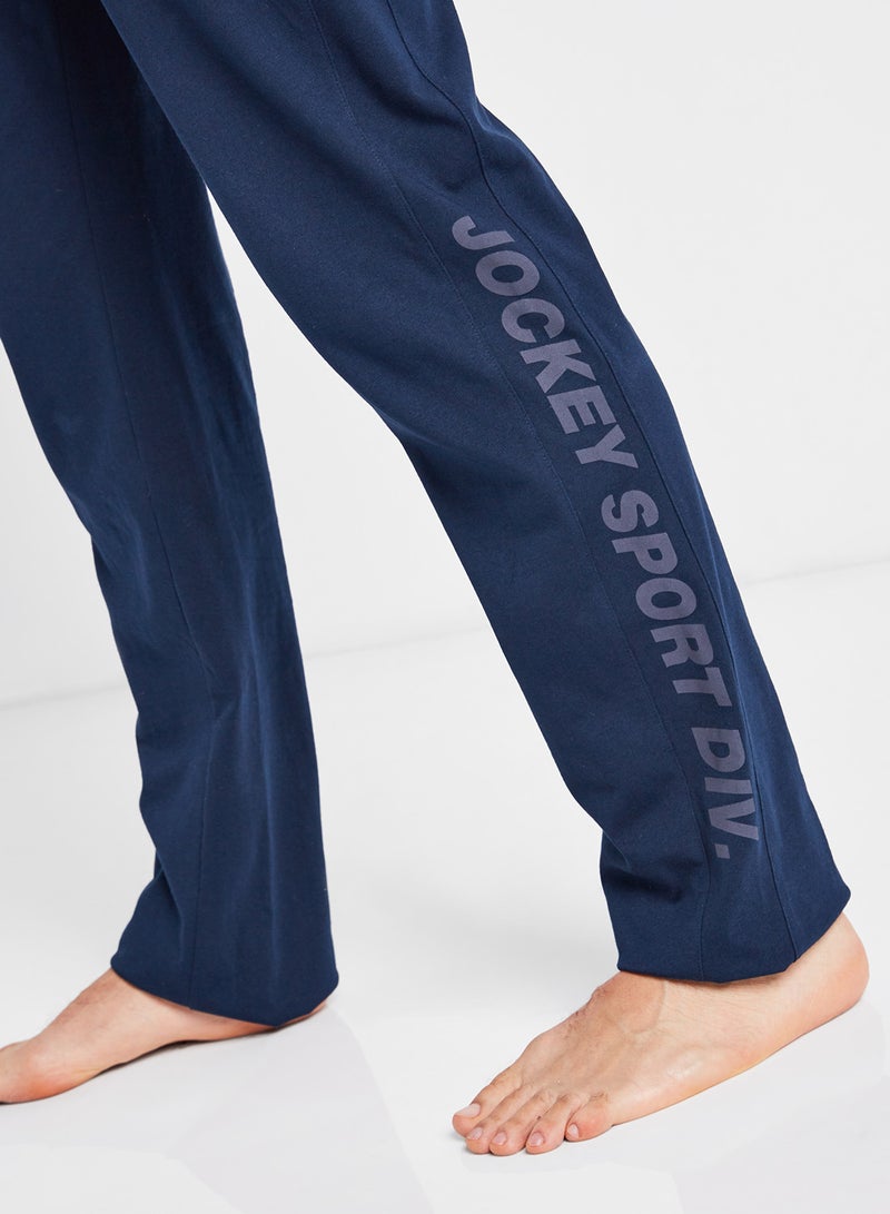 Solid Design Cotton Sweatpant Navy - v1591107433/N34120507V_4