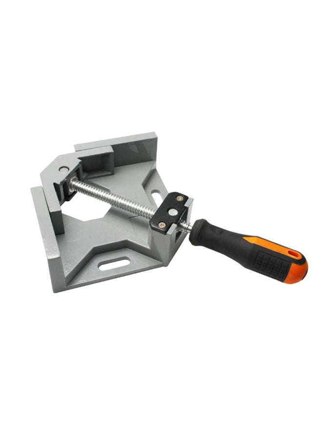 Single Handle Right Angle Clamp Clip Silver/Black/Orange
