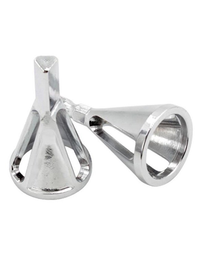 Pair Of Deburring External Chamfer Tool Silver 
