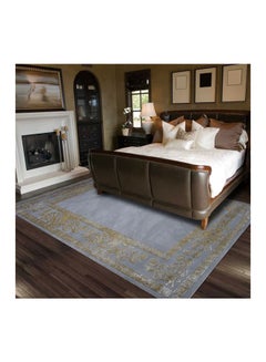 MERINOS Trend Collection Carpet Modern Contemporary Area Rug Blue/Yellow 250X350cm  - Image 1