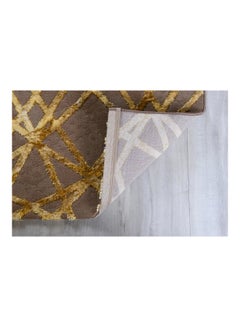 MERINOS Trend Collection Carpet Modern Contemporary Area Rug Brown/Yellow 250x350cm  - Image 5