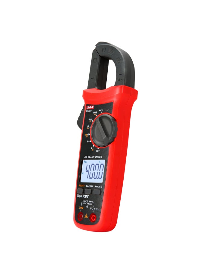UNI-T UT201+ Digital Clamp Meter Black/Red  - Image 2