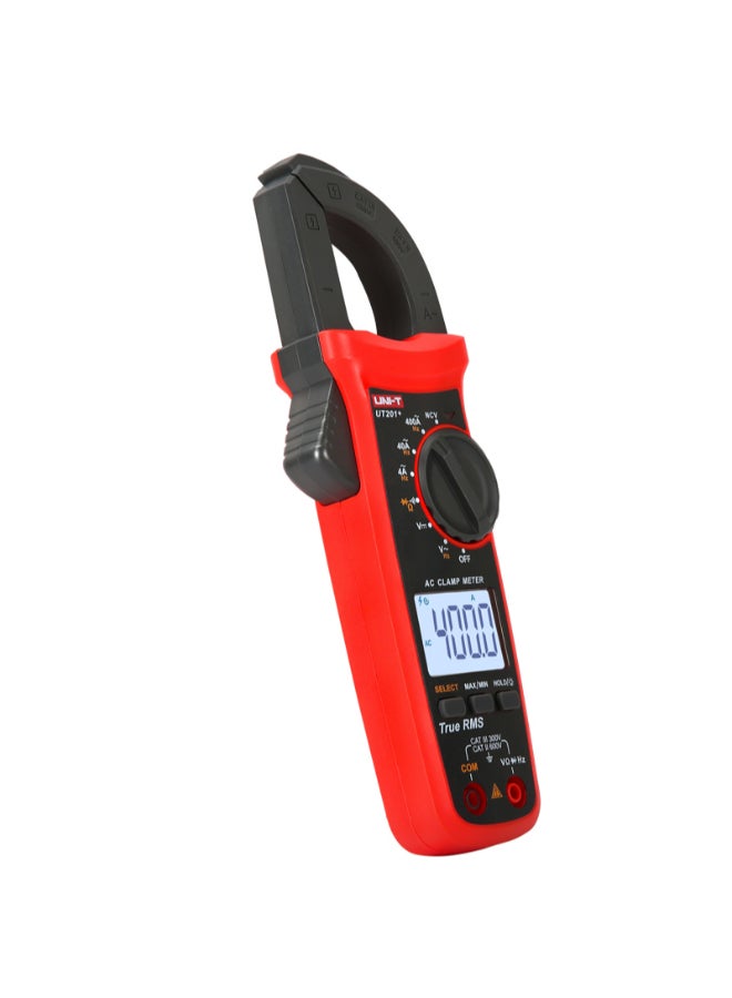 UNI-T UT201+ Digital Clamp Meter Black/Red  - Image 3