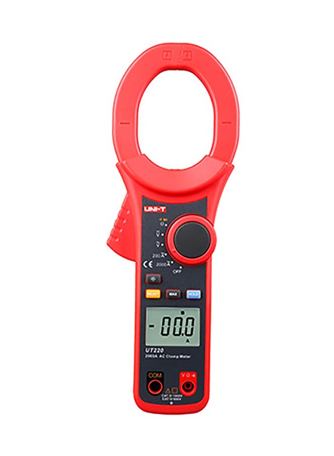 UNI-T UT220 Digital Clamp Meter Grey/Red - Image 1