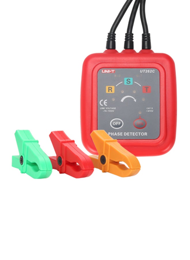 UNI-T UT262C Non-Contact Phase Detector Red/Grey - Image 1